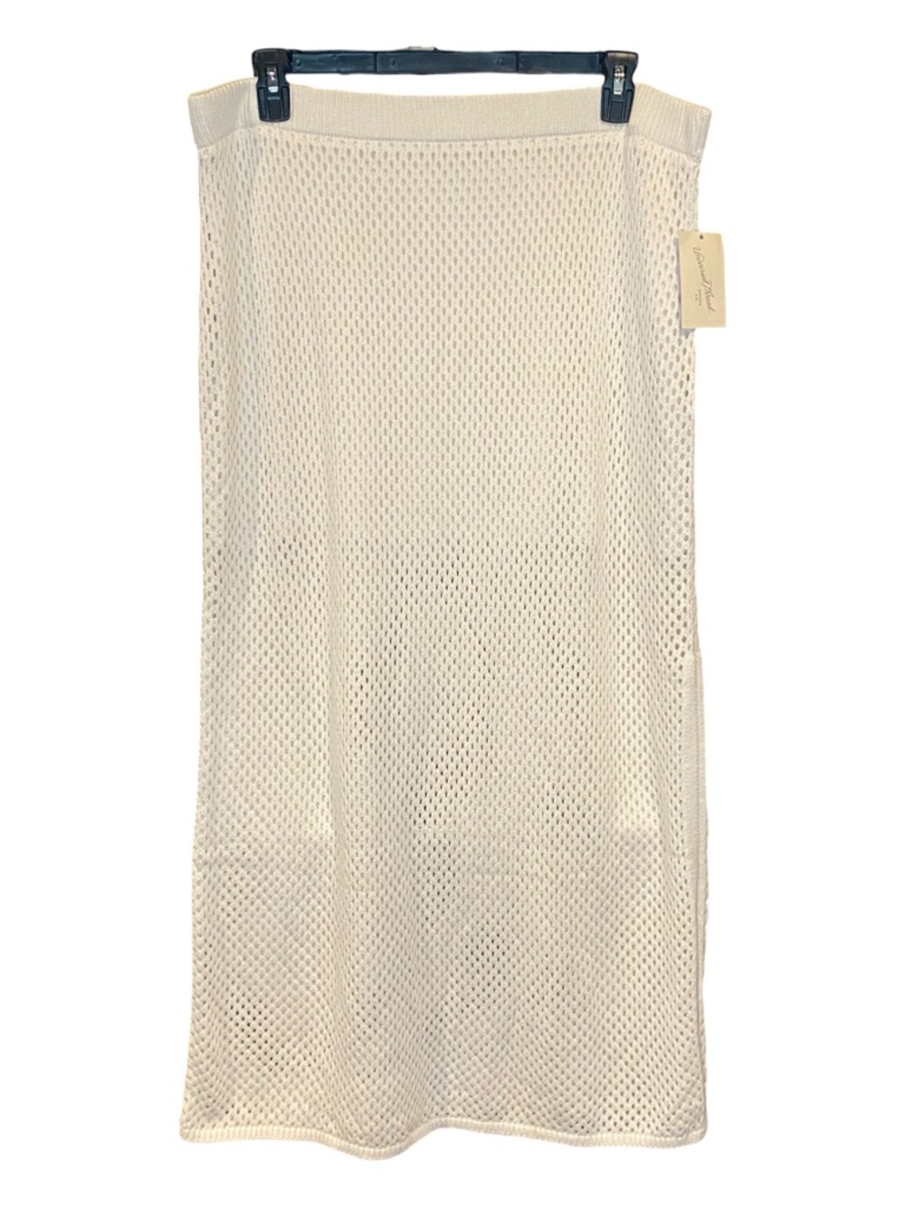 Universal Thread Cream Ivory Crochet Knit Maxi Skirt Women’s Plus Size XXL NWT